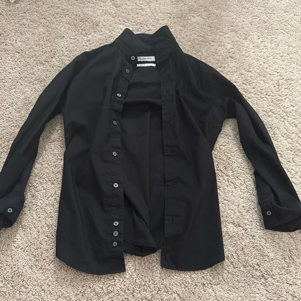 boys size 14 calvin klein dress shirt